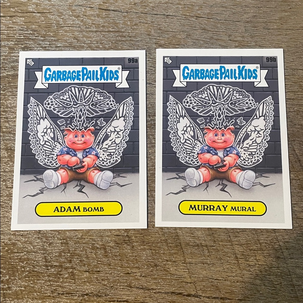 ✨10/$10 GPK SALE✨ Garbage Pail Kids GPK Go on Vacation Base 99a and 99b